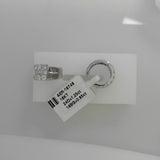 18K White Gold 1.25ctw Hoops Earrings
