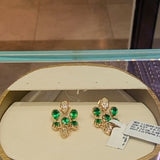 Diamond HOOPS Earring
