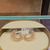 Diamond HOOPS Earring