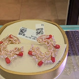 Diamond HOOPS Earring