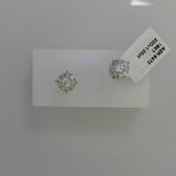 18K White Gold 1.35ctw Studs Earrings