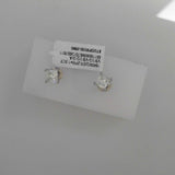 18K White Gold 1.50ctw Diamond 4-Prong Studs