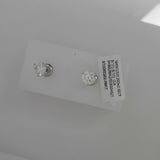 18K White Gold 2.02ctw Diamond Martini / 3-Prong Setting Studs