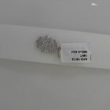 18K White Gold 0.40ctw Diamond Pendant
