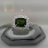 Platinum / Palladium Finish 4.40ctw Diamond Solitaire Ring