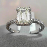 18K White Gold 1.31ctw Diamond Solitaire Ring