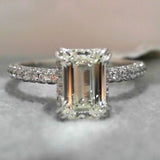 18K White Gold 1.31ctw Diamond Solitaire Ring
