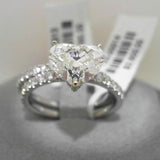 18K White Gold 2.00ctw Diamond Solitaire Ring