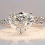 18K White Gold 0.95ctw Diamond Solitaire Ring