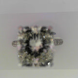 18K White Gold 5.01ctw Diamond Solitaire Ring