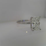 18K White Gold 2.32ctw Diamond Solitaire Ring