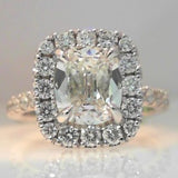 18K White Gold 2.40ctw Diamond Solitaire Ring