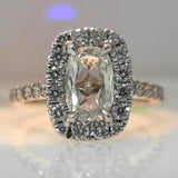 18K White Gold 1.00ctw Diamond Solitaire Ring