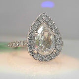 14K White Gold 1.00ctw Diamond Solitaire Ring