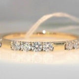 18K Yellow Gold 0.52ctw Diamond Solitaire Ring