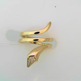 18K Yellow Gold 0.26ctw Diamond Solitaire Ring