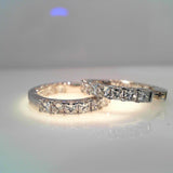Diamond HOOPS Earring