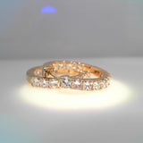 Diamond HOOPS Earring
