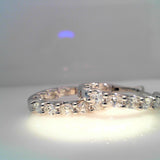 Diamond HOOPS Earring
