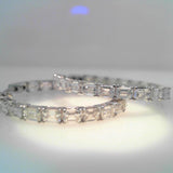 Diamond HOOPS Earring