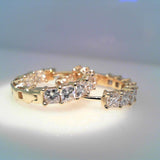Diamond HOOPS Earring