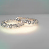 Diamond HOOPS Earring