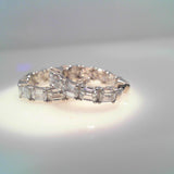 Diamond HOOPS Earring