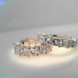 Diamond HOOPS Earring