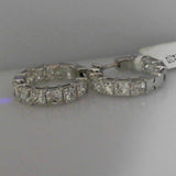 Diamond HOOPS Earring