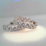 Diamond HOOPS Earring