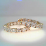 Diamond HOOPS Earring