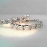 Diamond HOOPS Earring