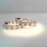 Diamond HOOPS Earring