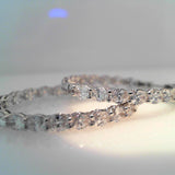 Diamond HOOPS Earring