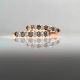 Diamond HOOPS Earring