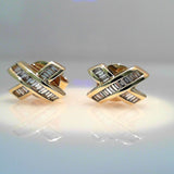 18K Yellow Gold 0.60ctw Studs Earrings