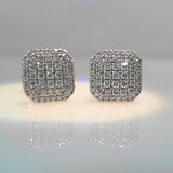 Diamond HOOPS Earring