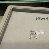 Diamond HOOPS Earring
