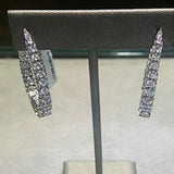 Diamond HOOPS Earring