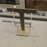 Diamond HOOPS Earring