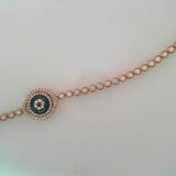 18K Rose Gold 2.12ctw Diamond Tennis Bracelet