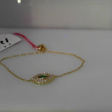 18K Yellow Gold 0.38ctw Diamond Bracelet