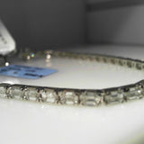 18K Yellow Gold 8.00ctw Diamond Tennis Bracelet