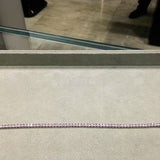 14K White Gold 3.50ctw Diamond Eternity Bracelet