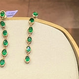 Colored Stone Earring