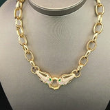 Colored Stone Necklace