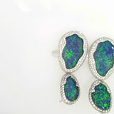 Diamond HOOPS Earring