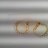Diamond HOOPS Earring