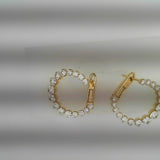 Diamond HOOPS Earring