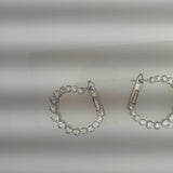 Diamond HOOPS Earring